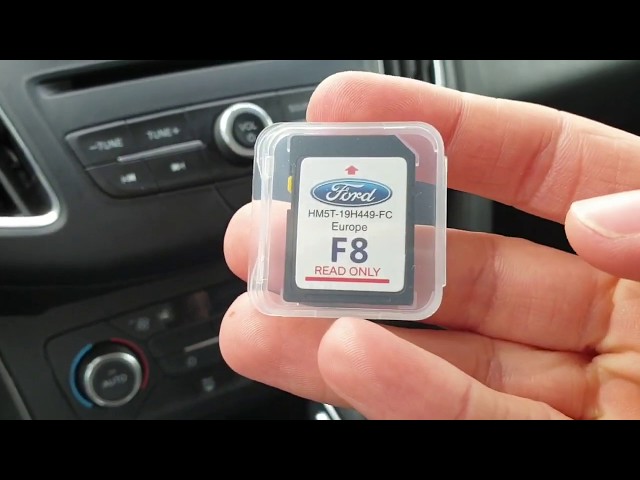 2023 GPS map micro SD cards For Ford Focus 2 3 Mk2 Mk3 car radio