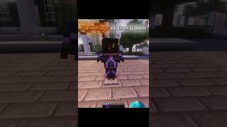 Herobrine, Dream,Flamefrags,Techno vs Iron Golem 🥶