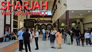 6:30pm Sharjah UAE Walk: Explore Al Qasimia to Yarmook 'ST MICHAEL CHURCH' & DTPC (4.28.24: 4K-UHD) by Boy d Xplorer 807 views 2 weeks ago 44 minutes