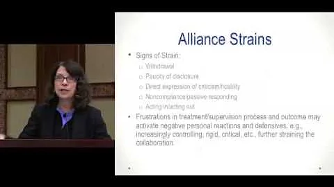 Identify Strains to Supervisory Relationship and Repair