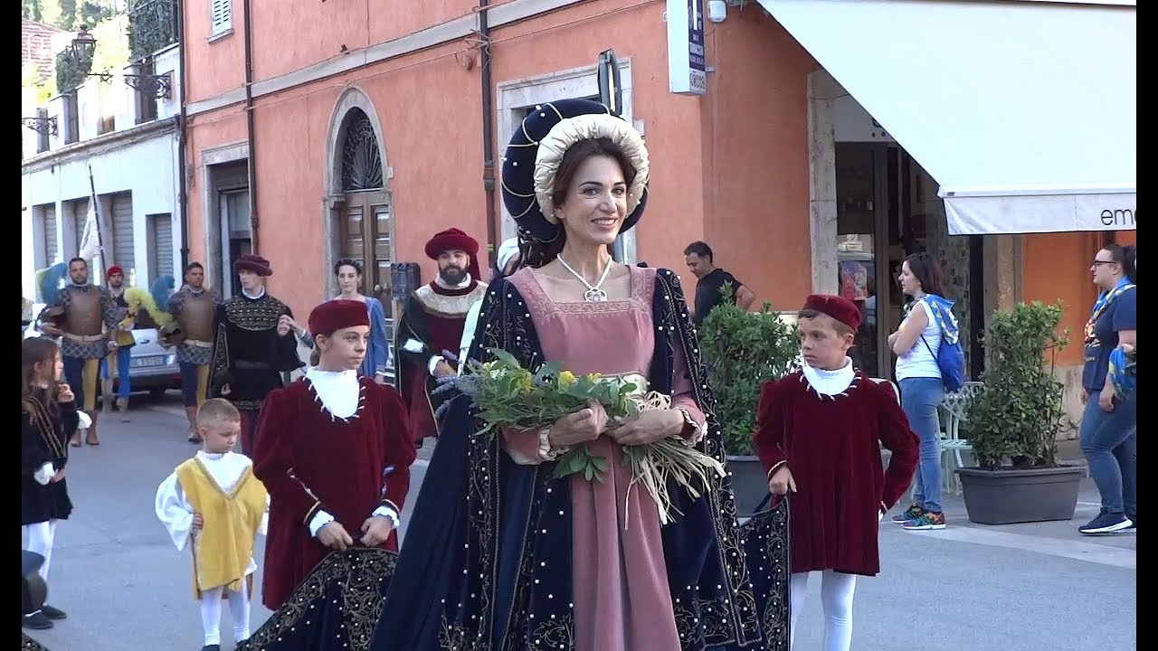 Corteo storico Giostra della Quintana di Ascoli Piceno Luglio 2022