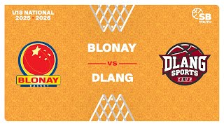U18 Men National|Day 1: BLONAY vs. DLANG SBC