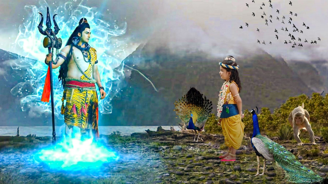 यमुना तट पर कान्हा और महादेव का अद्भुत मिलन | YASHOMATI MAIYYA KE NANDLAL | Krishna