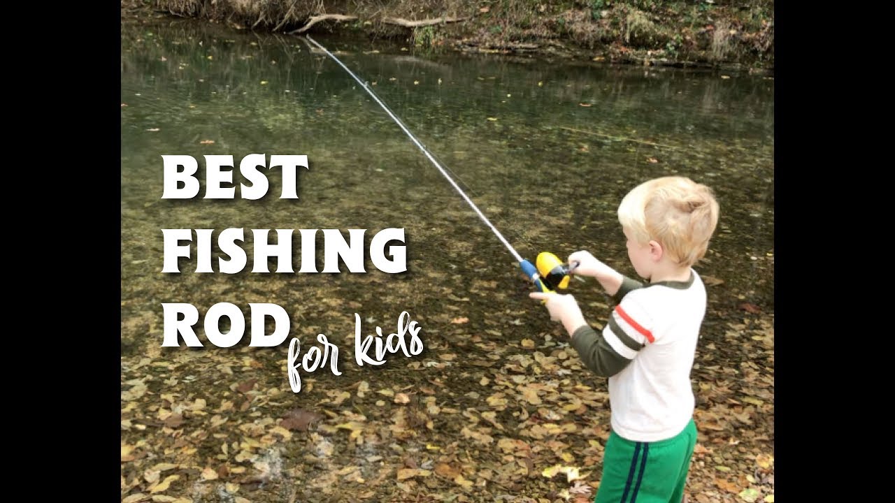 HE CAUGHT HIS FIRST FISH, Best Fishing Pole for Kids