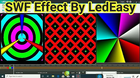 How To Make SWF Effect By LedEasy Software (2)