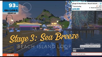 Stage 3; Sea Breeze - Beach Island Loop; Cat C