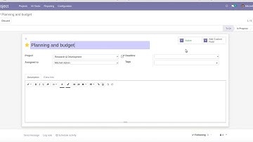 How to Add Custom Field on Project Task | Browseifo | Odoo Apps Features #odoo #ProjectTask