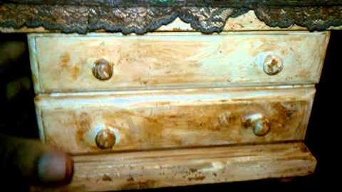 Steampunk Debutante altered chest