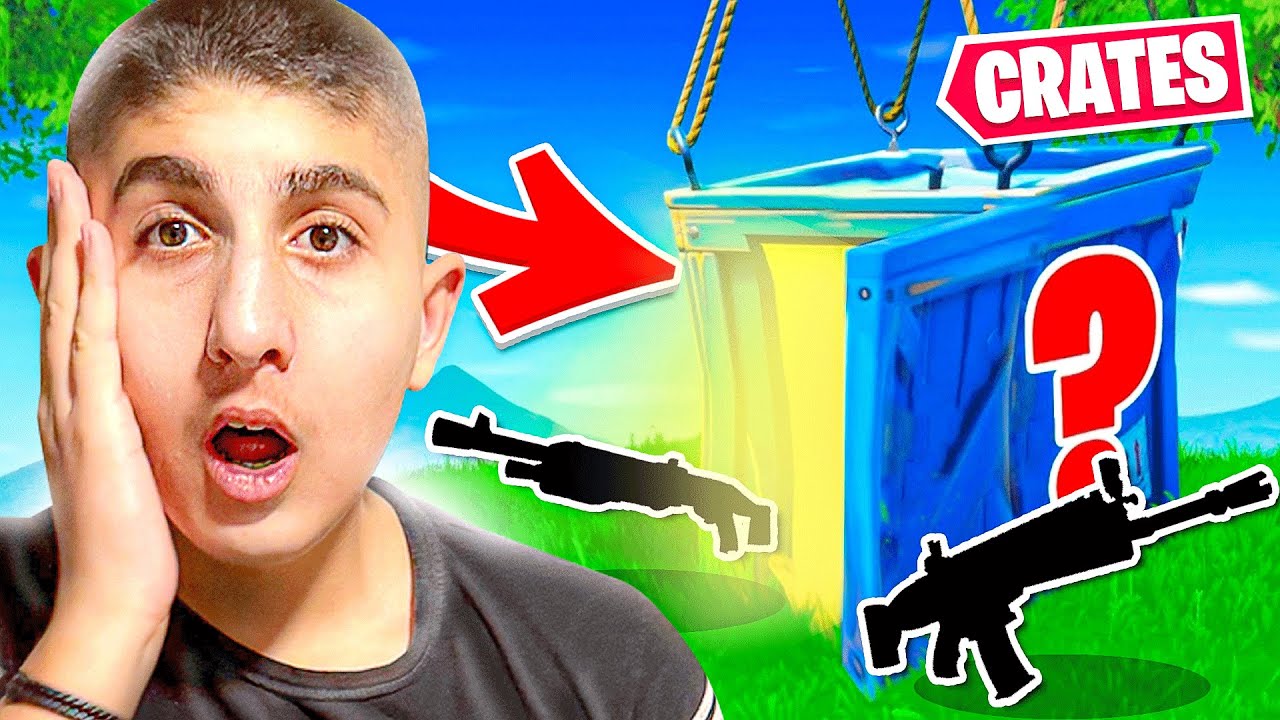 ˚ΜΟΝΟ˚ SUPPLY DROP CHALLENGE ΣTO FORTNITE!