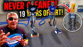 This Carpet Went 19 YEARS Without a Professional Cleaning 😳