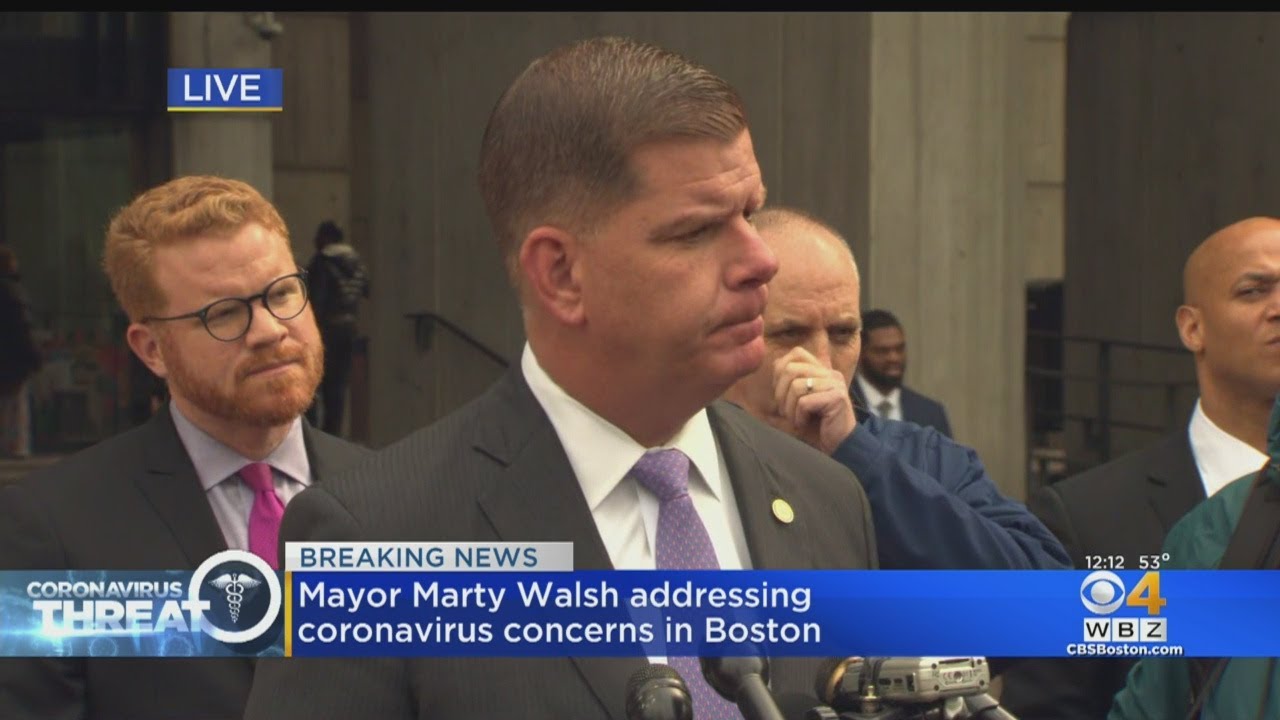 Mayor Marty Walsh Says Boston Marathon Is Still On Despite Coronavirus Concerns