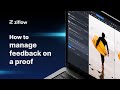 Ziflow  how to manage feedback on a proof
