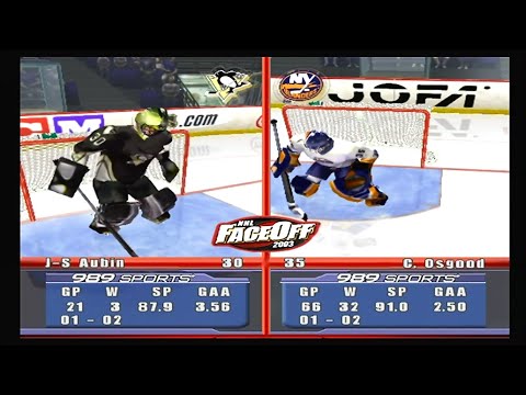 NHL Faceoff 2003 (PS2) Penguins vs Islanders