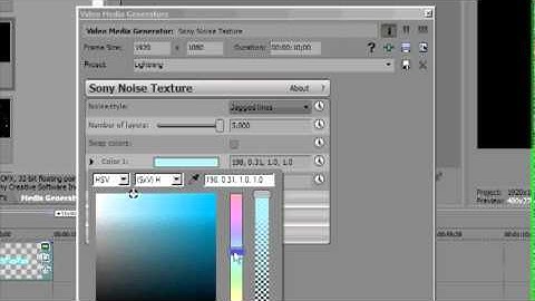 Lightning Text Tutorial in Sony Vegas Pro 11