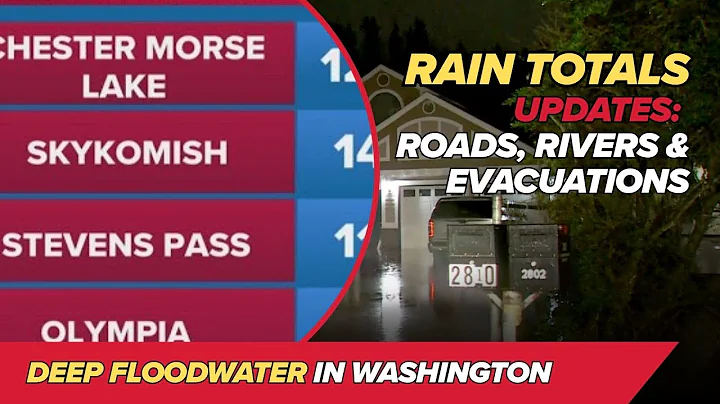 HEAVY RAIN: Here’s How Much Fell in 72 Hours in Western WA