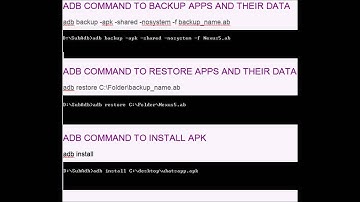 COMPLETE LIST of ADB Commands - Youtube Video + PDF download