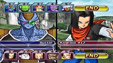 Ginyu Force VS Androids (COM VS COM) - Dragon Ball Z Budokai Tenkaichi 3 Gamplay 4K 60PFS