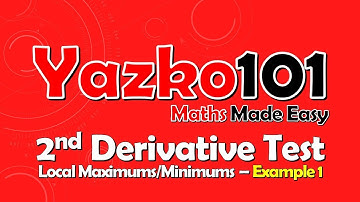 Finding Local Maximums or Minimums: Second Derivative Test - 2D Compound Shape Example