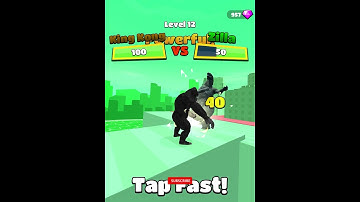 Kaiju Run - All Levels (11-12) Gameplay (Android iOS Games) #Shorts