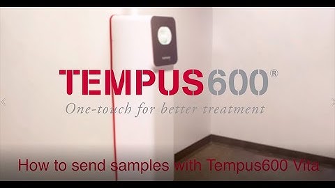 Tempus600 Vita - How to send a sample