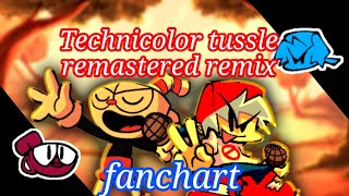 ||FNF MOD'S ANDROID|| Fnf Technicolor Tussle remastered remix///fanchart by:@ruchito7194