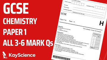 GCSE Chemistry Paper 1 | #1 Atoms & Periodic Table | Exam Questions & Answers Revision (3-6 mark Qs)