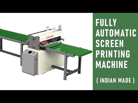 Screen Printing Machine Fully