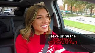 Pickup and Drop-off with Uber at Little Caesars Arena