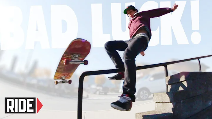 Double BACK Slide? Skateboarding Slam - Joseph McG...