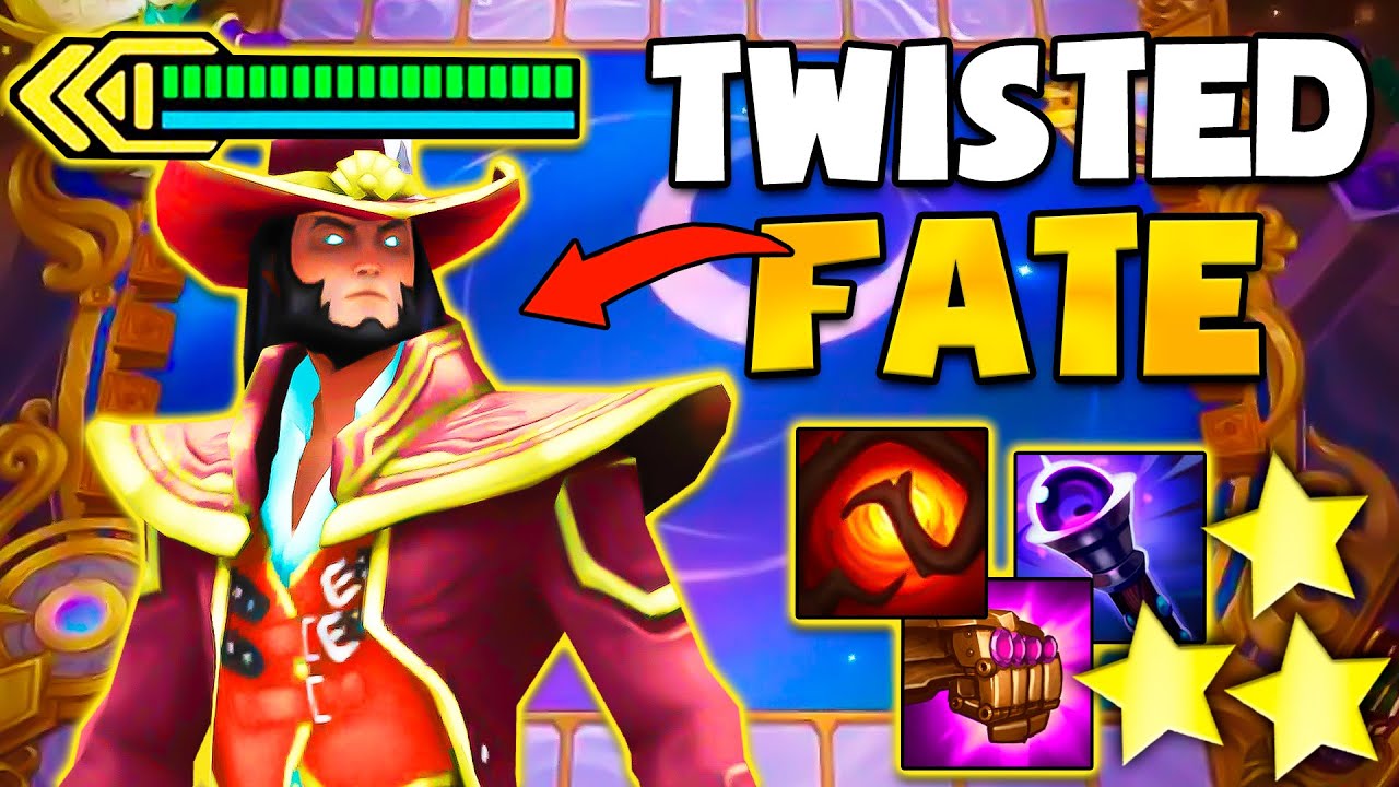 ⭐⭐⭐ ¡El COSTE 2 MÁS ROTO! TWISTED FATE al 3 - TFT Set 16