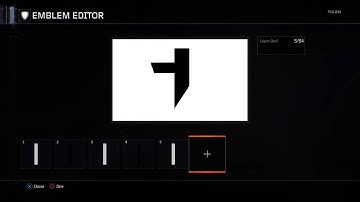 How to make the original FaZe logo emblem in bo3