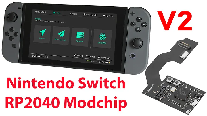 Nintendo Switch RP2040 (PicoFly) V2 Modchip Installation