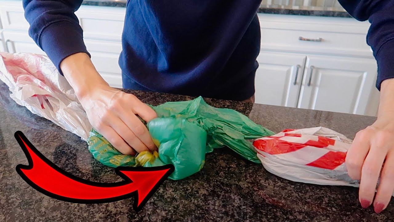 How to Store Plastic Grocery Bags - Gimme Some Oven