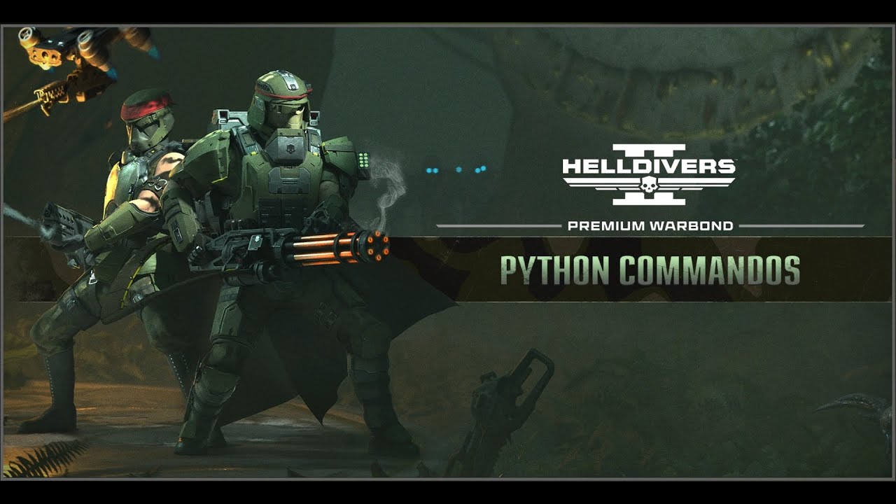 helldivers 2 is back! new python commandos warbond -... Helldivers 2 Python Commandos Weapons War Bond Review #helldivers # ...