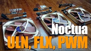 Veamos las variantes   ULN, FLX, PWM de Noctua NF-A14 y sus diferencias