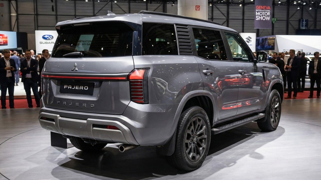 Первый взгляд на Mitsubishi Pajero 2026 года — жестче, умнее, мощнее!