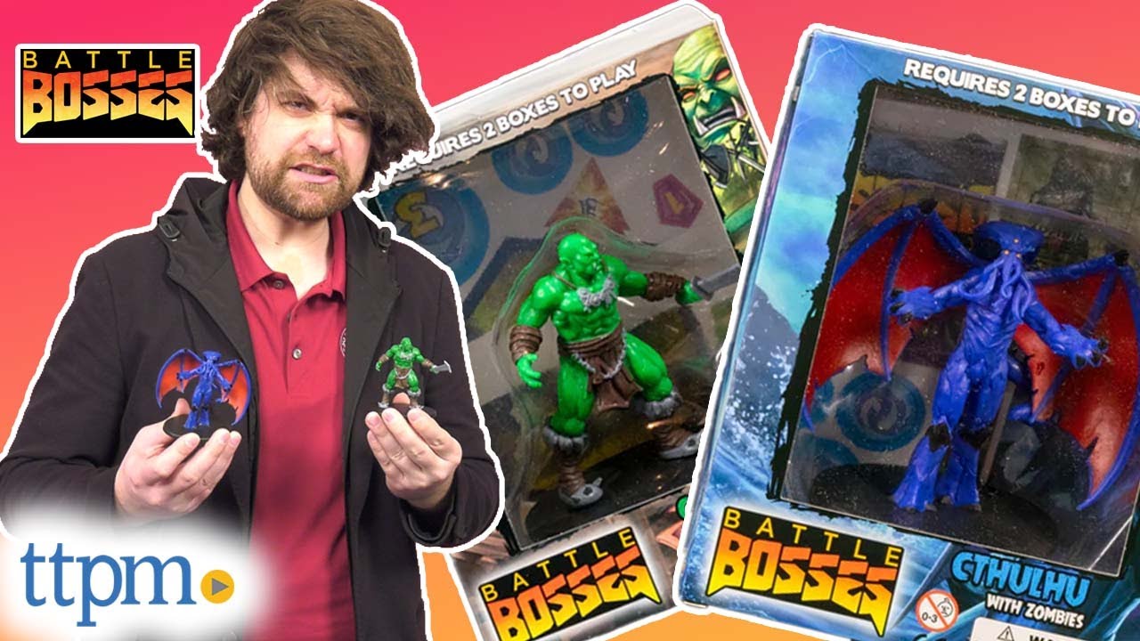 Battle Bosses Game from Kess Instructions + Review!