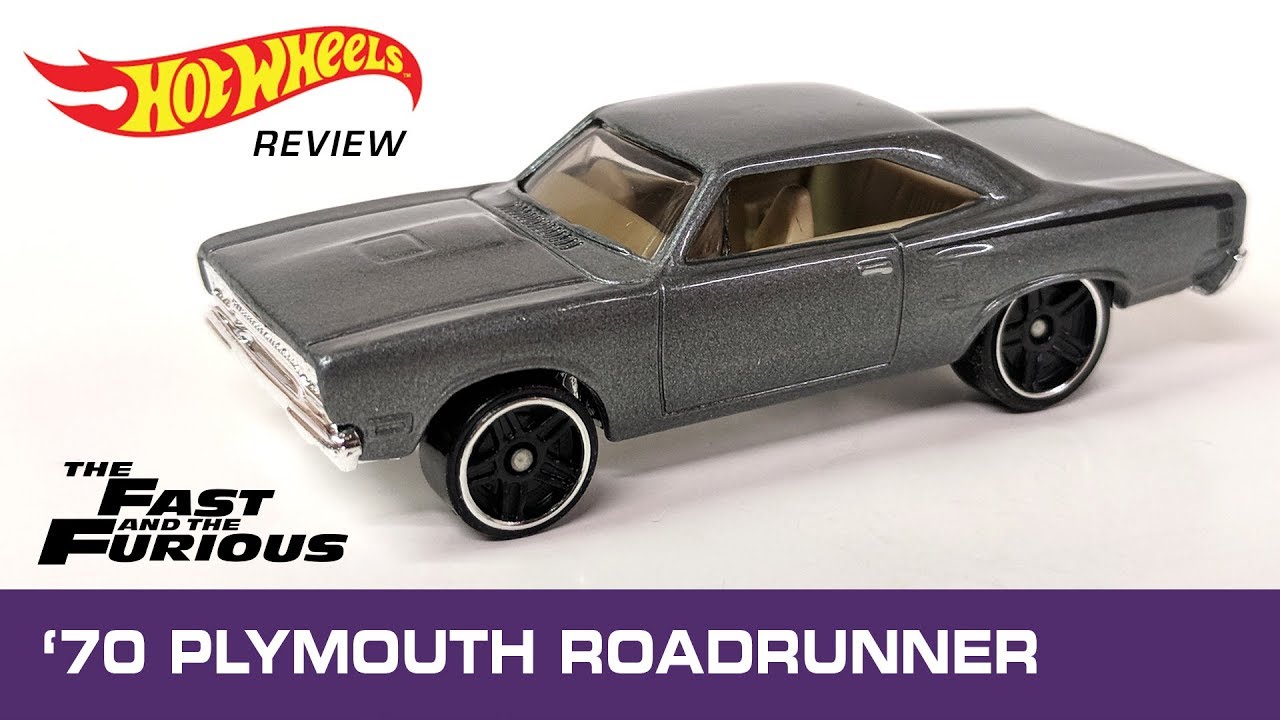 HOT WHEELS The Fast and the Furious /'70 Plymouth Hemi Road Runner Official Movie