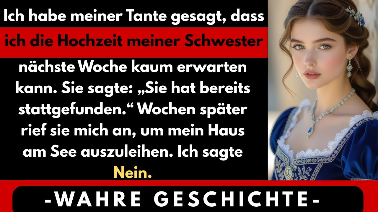 An einem Donnerstagnachmittag klingelte mein Telefon, und meine Schwester war zum ersten Mal seit ihrem großen Tag wieder dran. Sie war die ganze Zeit über süß wie Honig, bis sie endlich zur Sache...
