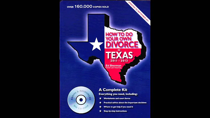 How to Do Your Own Divorce in Texas