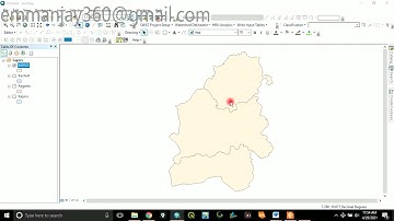 How to merge layers in Arcgis