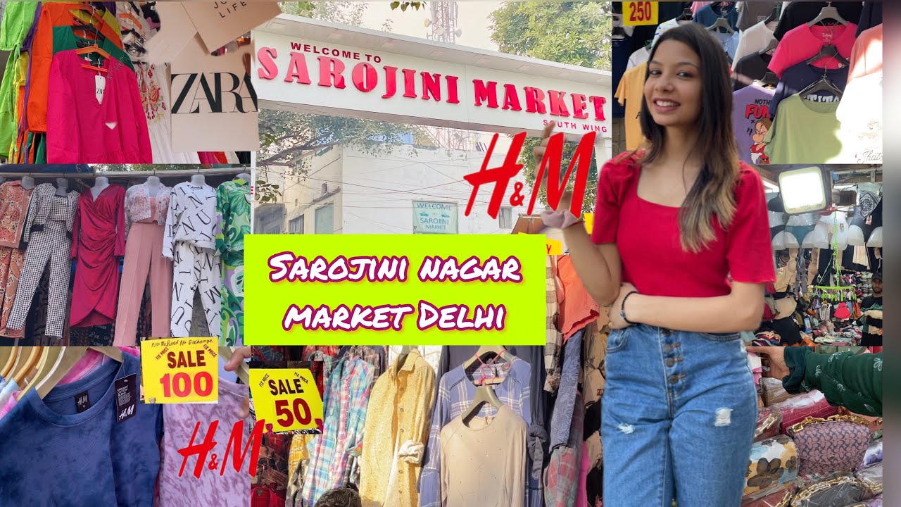 Sarojini Nagar Market Latest collection March 2023 Delhi ki sabse