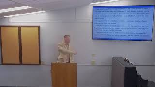 Zach Wilson Preaching Joshua 1