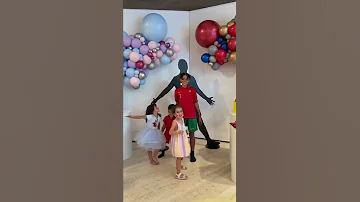 Ronaldo S Family Hitting The SIUUUU 