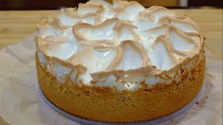 Apple pie with cream melting in your mouth.A simple and delicious recipe.