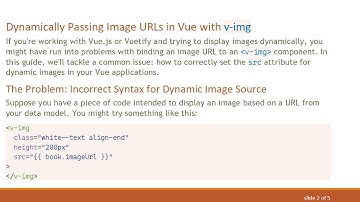 How to Dynamically Set Image URLs in Vue Using v-img Component