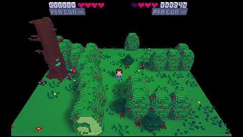 ENCHANTED VOXATRON Fantasy Virtual Console Lexaloffle Games www lexaloffle com