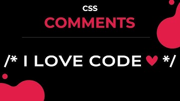 Learn CSS Comments in 1 Minute !