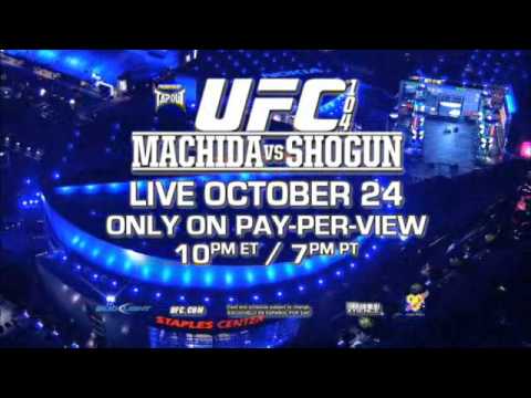 UFC 104 MACHIDA VS SHOGUN Real PROMO!!