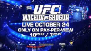 UFC 104 MACHIDA VS SHOGUN Real PROMO!!